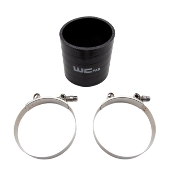 Picture of Wehrli 3.5in ID x 4in Long Silicone Boot and Clamp Kit