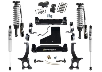 Picture of Superlift 07-20 Toyota Tundra 4WD (Excl TRD Pro) 4.5in Lift Kit w/ Fox Front Coilover & 2.0 Rear