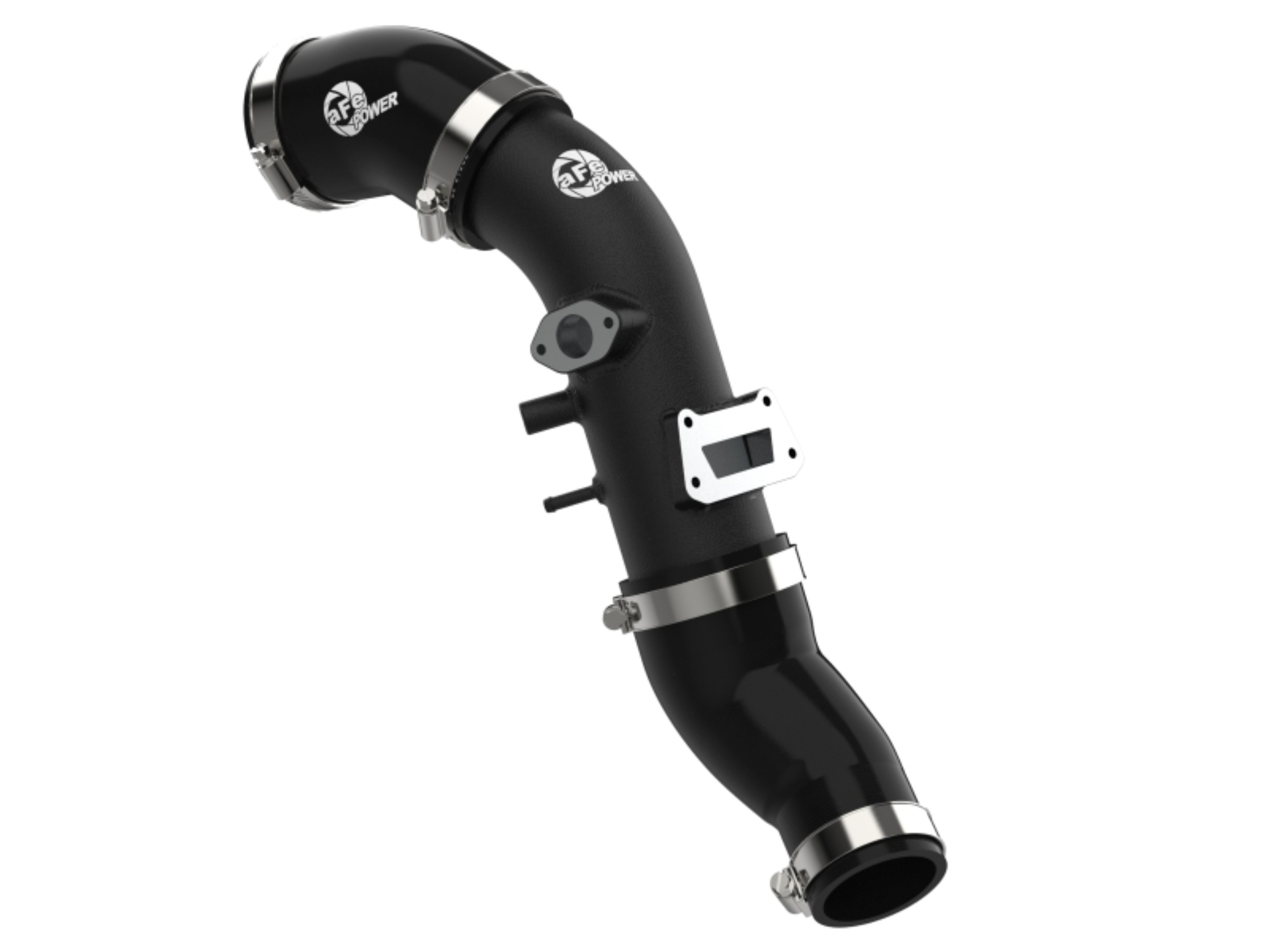 Picture of aFe 19-22 Hyundai Veloster N L4 2.0L (t) BladeRunner 2-3/4in Aluminum Cold Charge Pipe - Black