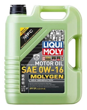 Picture of LIQUI MOLY 5L Molygen New Generation Motor Oil SAE 0W16