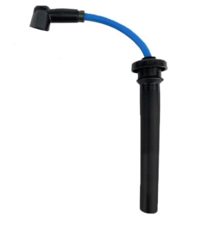 Picture of Granatelli 18-19 Coyote 5.0L V8 Straight Boot Hi-Perf Coil-Near-Plug Ignition Wire - Blue