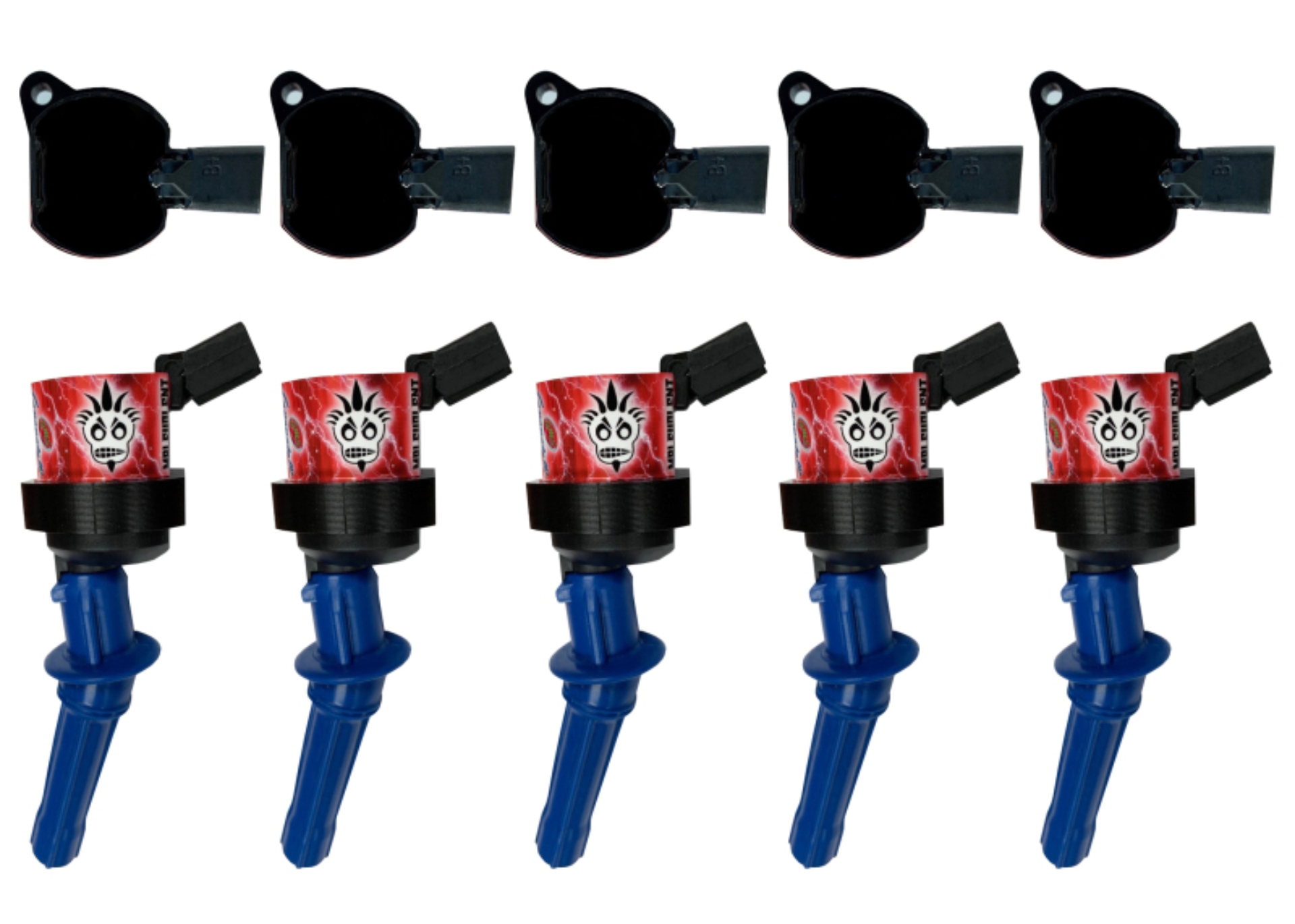 Picture of Granatelli 97-04 Ford 6.8L V10 2V Truck/SUV Malevolent Coil On Plug Wire Conn Kit w/Coil Packs
