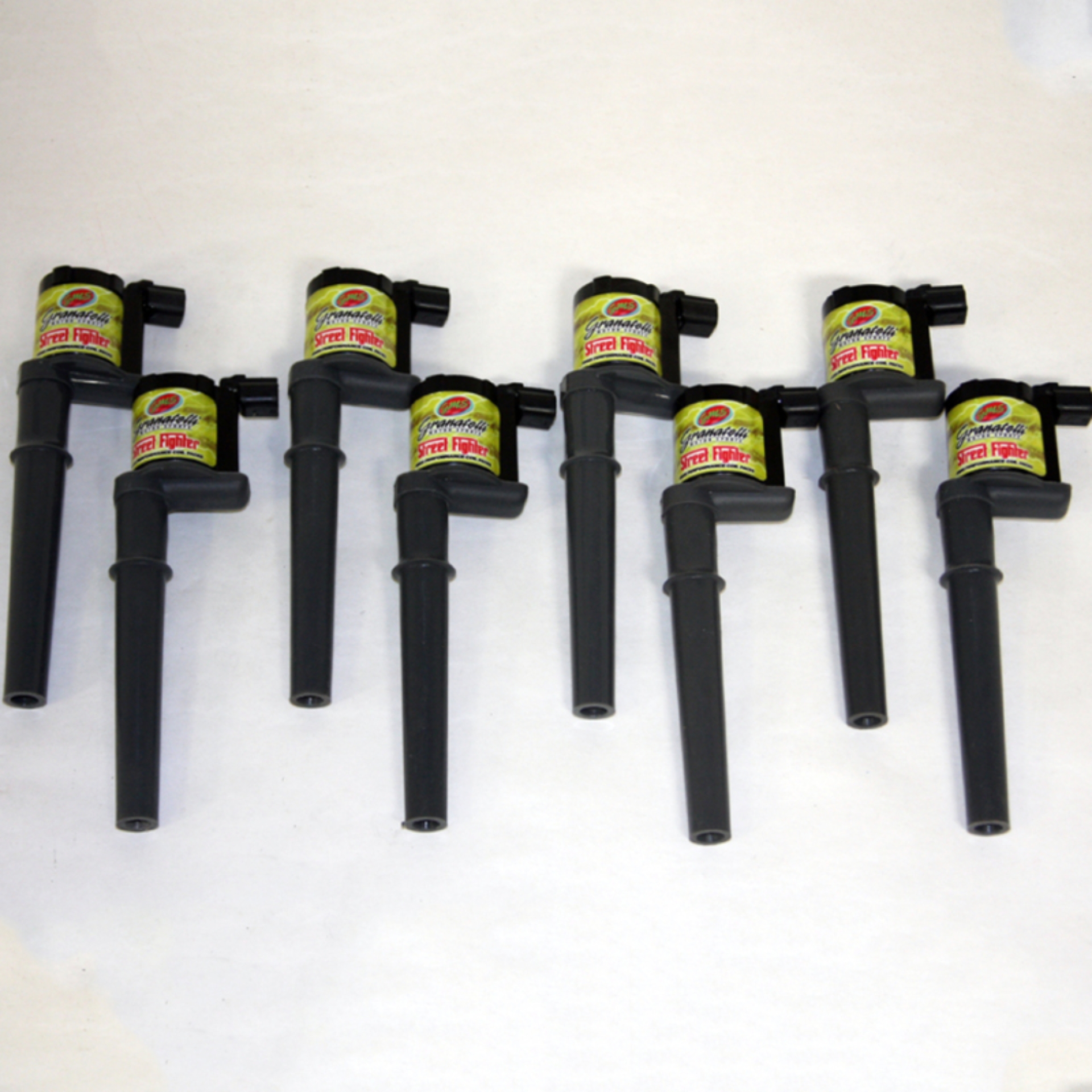 Picture of Granatelli 99-14 Ford 4.6L/5.4L 4V OEM Coil Packs - Black (Set of 8)