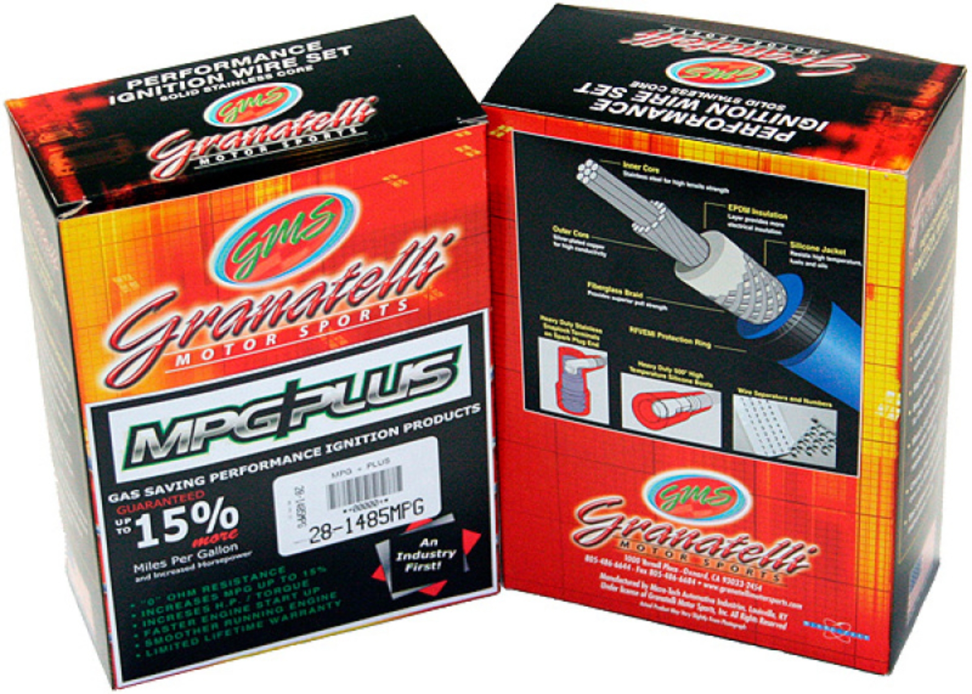 Picture of Granatelli 98-00 Mazda Protege 4Cyl 1.8L Performance Ignition Wires
