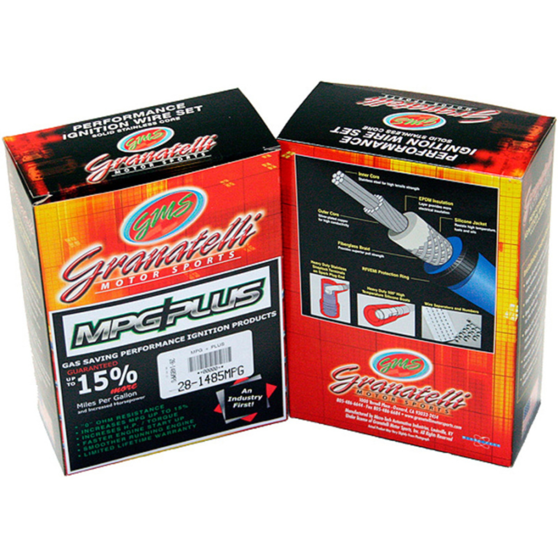 Picture of Granatelli 07-11 Jeep Wrangler 6Cyl 3.8L Performance Ignition Wires