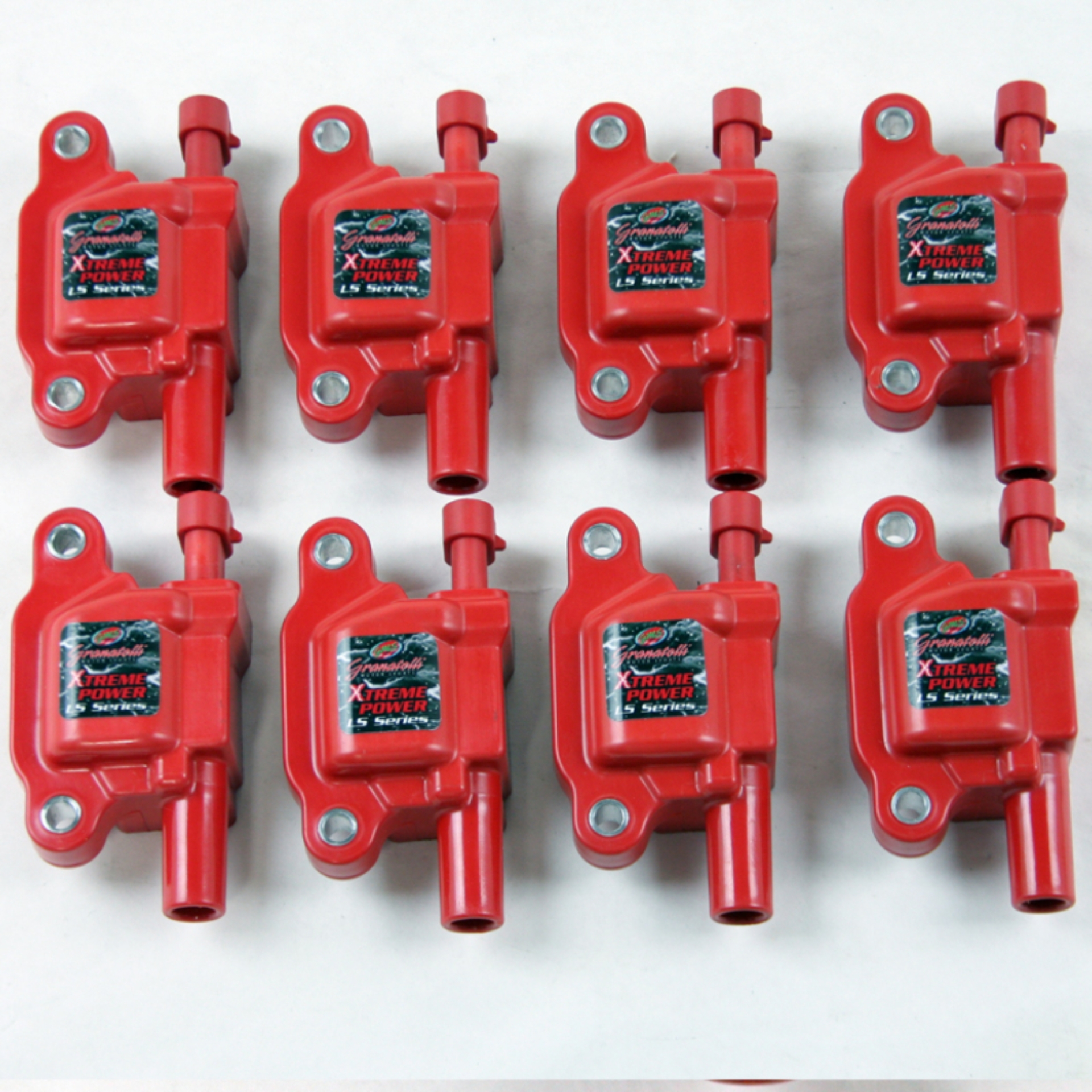 Picture of Granatelli 05-13 GM LS1/LS2/LS3/LS4/LS5/LS6/LS7/LS9/LSA Hi-Perf Coil Packs - Red (Set of 8)