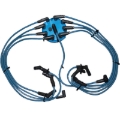 Picture of Granatelli 87-93 Ford Mustang 5.0L Perf Tune Up Kit - Blue (Incl Wires/Bras Cap/Rotor)