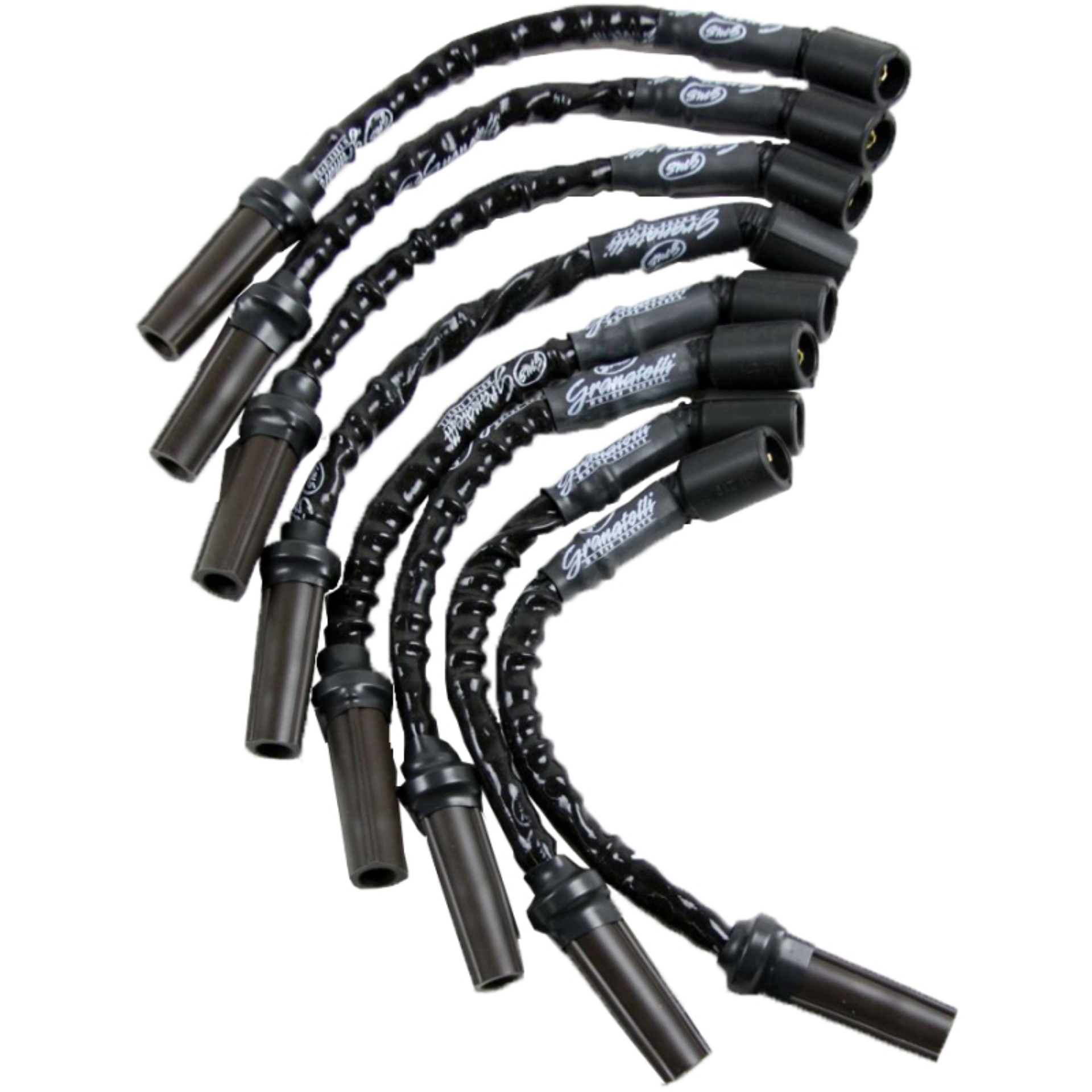 Picture of Granatelli 99-23 GM Truck/SUV V8 (Excl 8.1L) Hi-Perf Coil-Near-Plug Conn Kit w/9in Lead/Blk Jacket