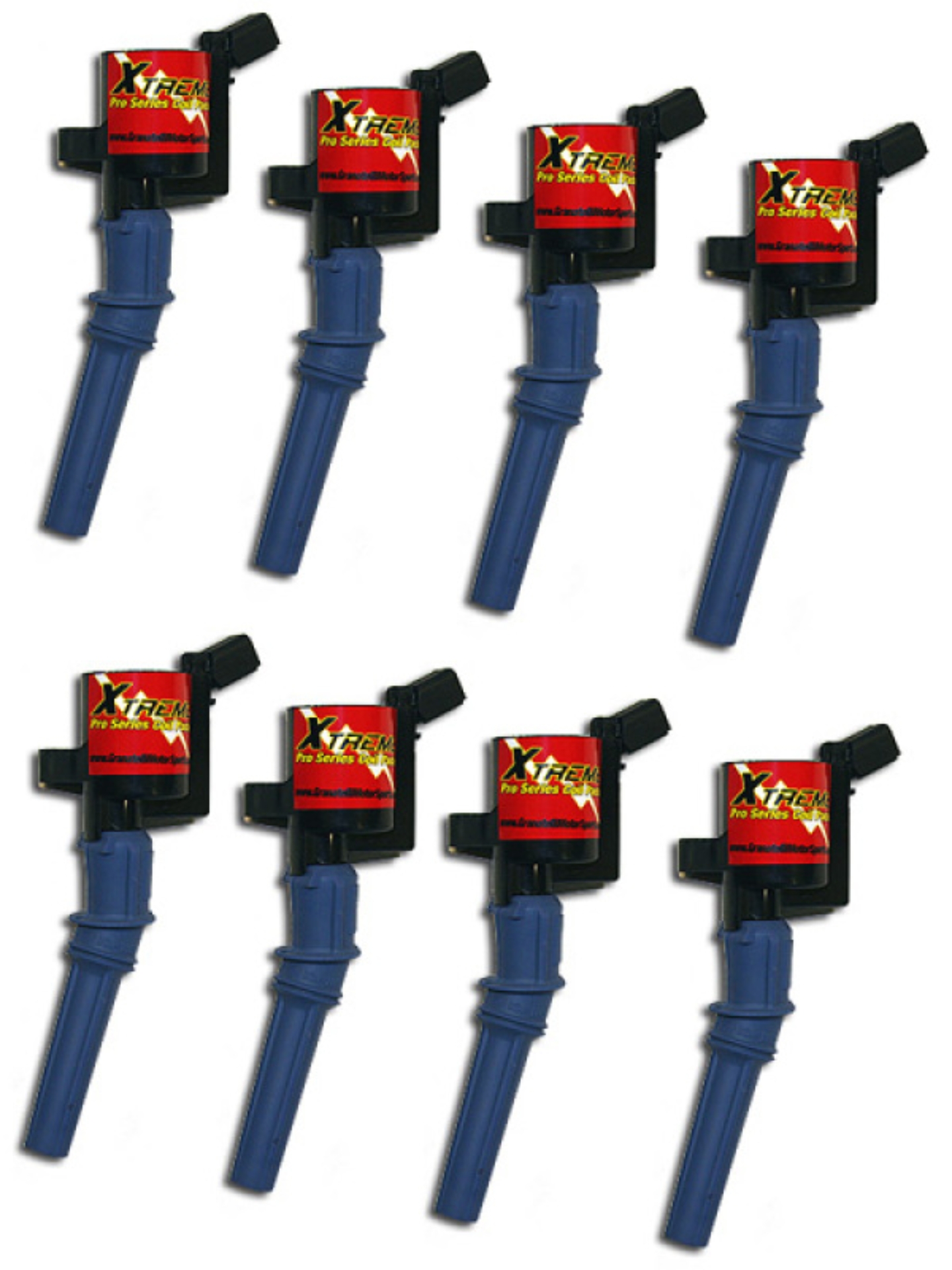Picture of Granatelli 97-04 Ford 4.6/5.4L 2V Hi-Perf Coil-On-Plug Wire Conn Kit w/Coil Packs (65K Volts)