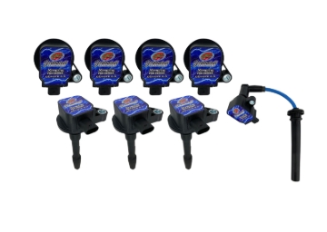 Picture of Granatelli 18-23 Ford 5.0L 4V Hi-Perf Coil-On-Plug Wire Conn Kit w/Coil Packs- Blue (65K Volt)