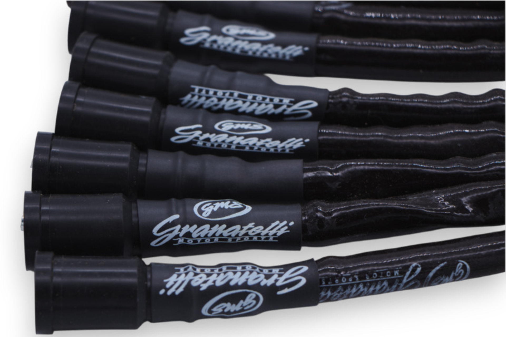 Picture of Granatelli 10-14 Ford 6.2L Perf Wire Set w/Inserts/Black Hi-Temp Jacket/Black Fire Sleeve