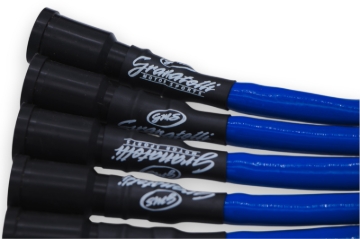 Picture of Granatelli 10-14 Ford 6.2L Perf Wire Set w/Inserts/Blue Hi-Temp Jacket/Black Fire Sleeve