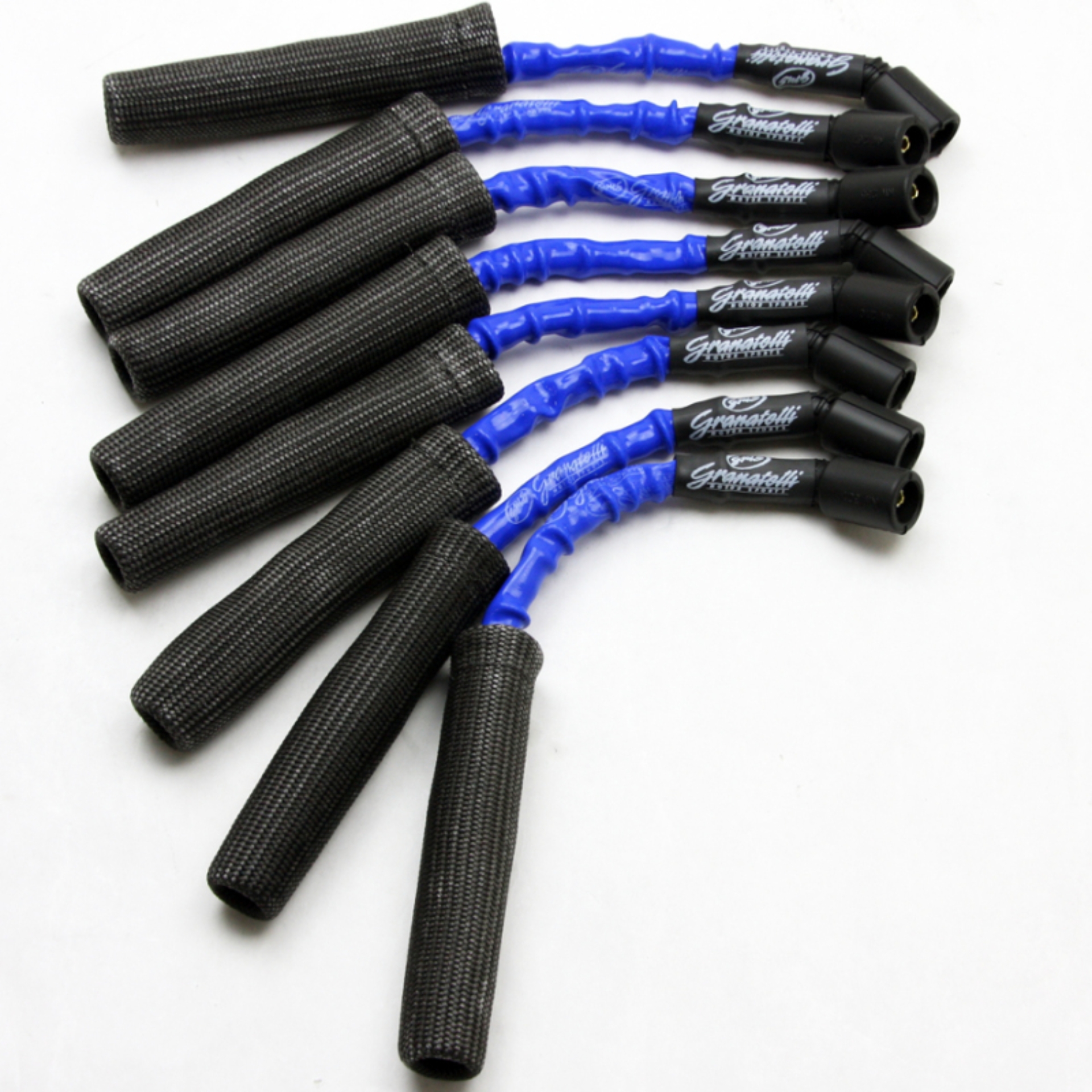Picture of Granatelli 14-23 GM L83 5.3L/L86 6.2L Hi-Perf Coil-Near-Plug Wire Conn Kit w/Blue Jacket/Blk Sleeve