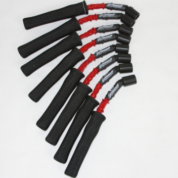 Picture of Granatelli 14-23 GM L83 5.3L/L86 6.2L Hi-Perf Coil-Near-Plug Wire Conn Kit w/Red Jacket/Blk Sleeve