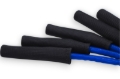 Picture of Granatelli 10-14 Ford 6.2L Perf Wire Set w/Inserts/Blue Hi-Temp Jacket/Black Fire Sleeve