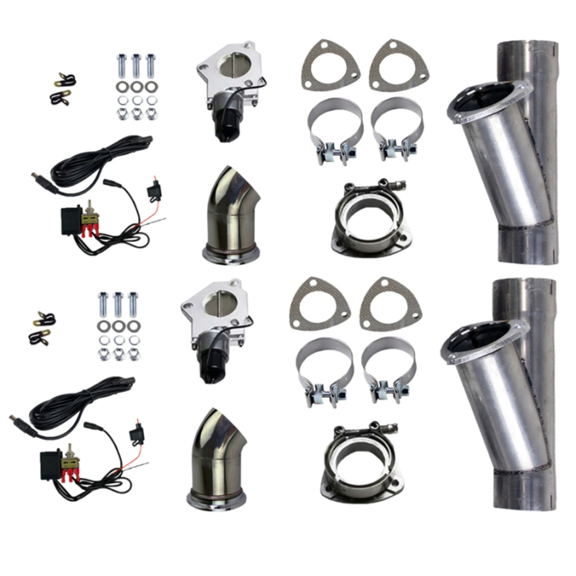 Picture of Granatelli Motor Sports GMS Electronic Exhaust Cutouts - 303525D