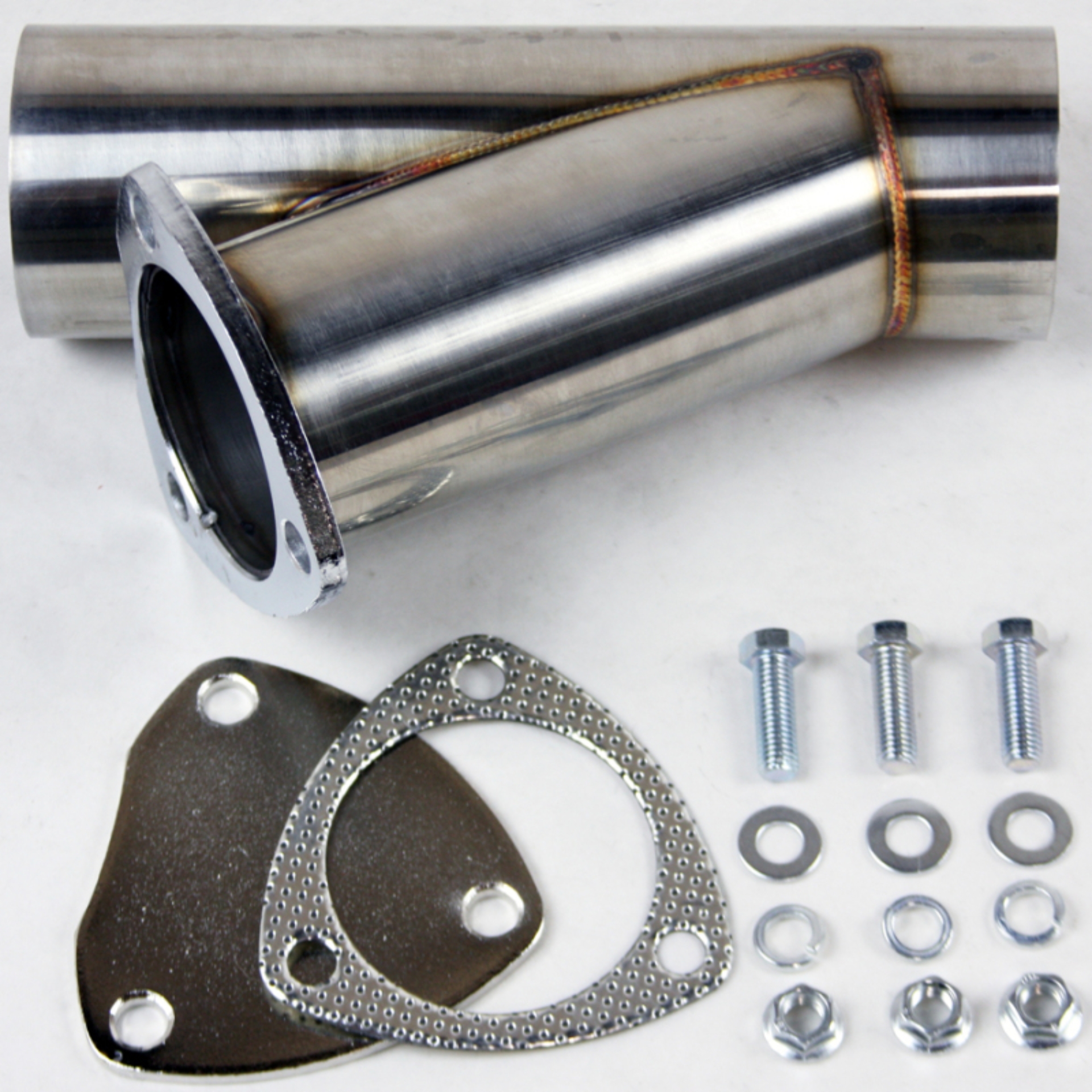 Picture of Granatelli 2.5in Stainless Steel Manual Exhaust Cutout