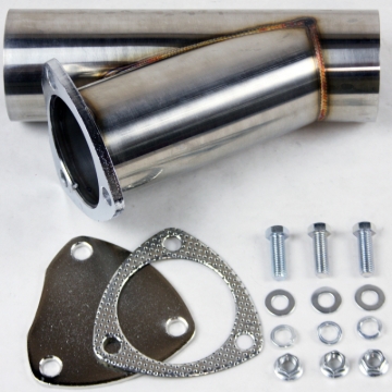 Picture of Granatelli 2.5in Stainless Steel Manual Exhaust Cutout