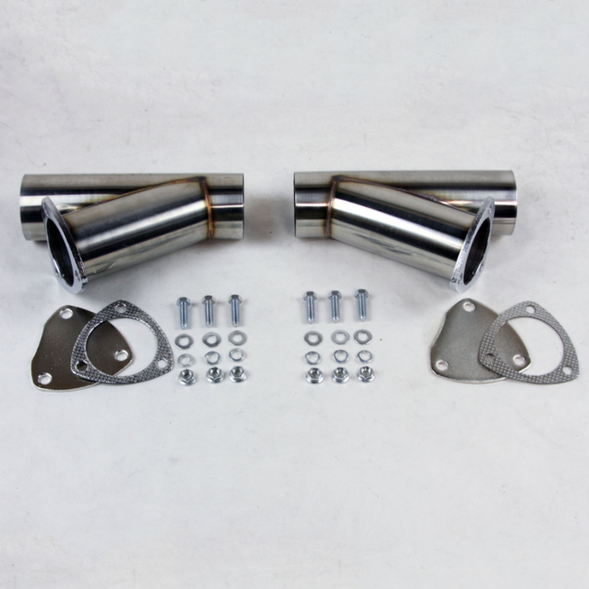 Picture of Granatelli 2.5in Stainless Steel Manual Dual Exhaust Cutout