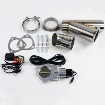 Picture of Granatelli 4.0in Stainless Steel Electronic Exhaust Cutout