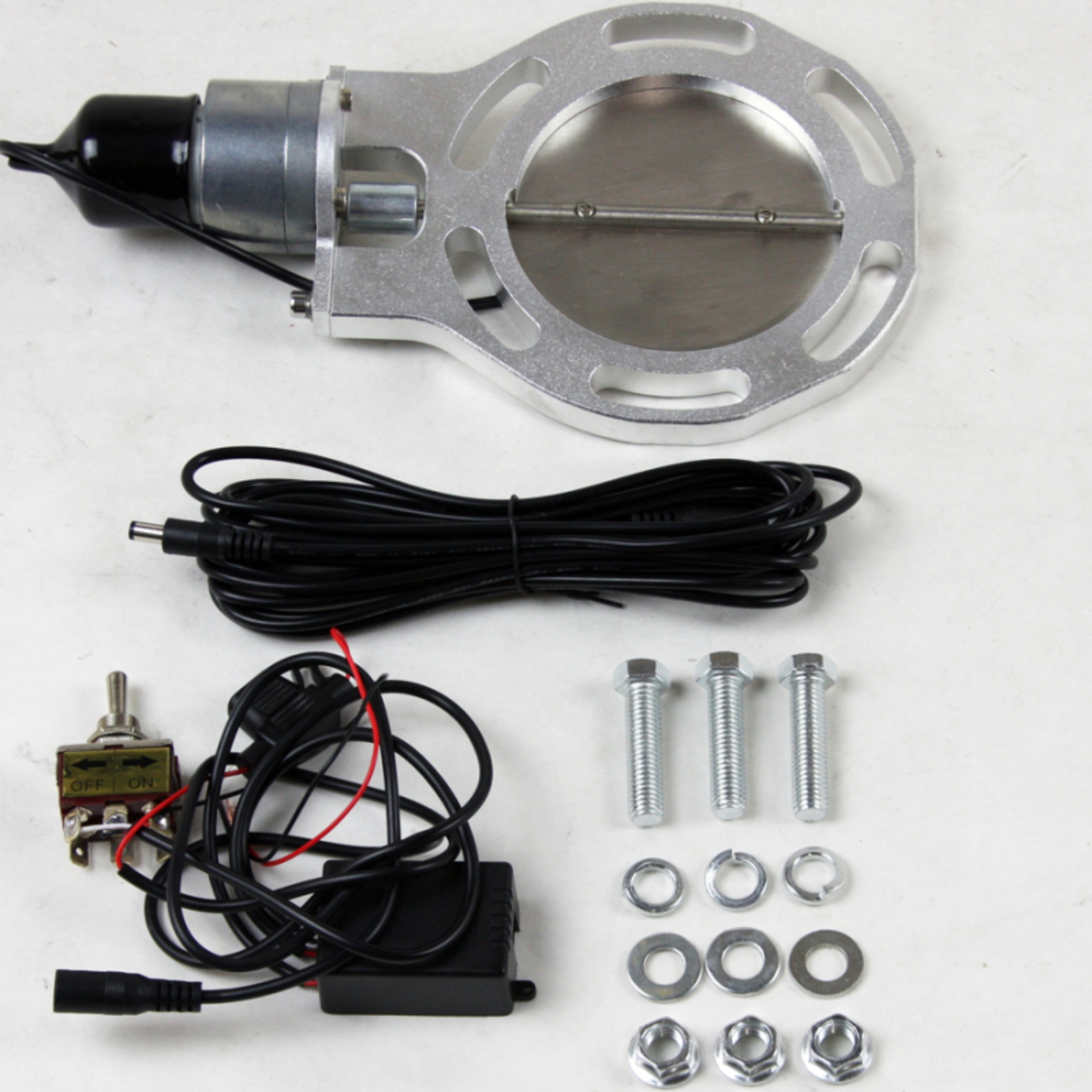 Picture of Granatelli 4.0in Electronic Exhaust Cutout (Cutout Only)