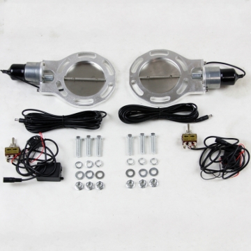 Picture of Granatelli 4.0in Dual Electronic Exhaust Cutout (Cutout Only)