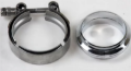 Picture of Granatelli 2.0in Flat Flanges w/V-Band Clamp