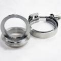 Picture of Granatelli 2.25in Mating Male to Female Flanges w/V-Band Clamp