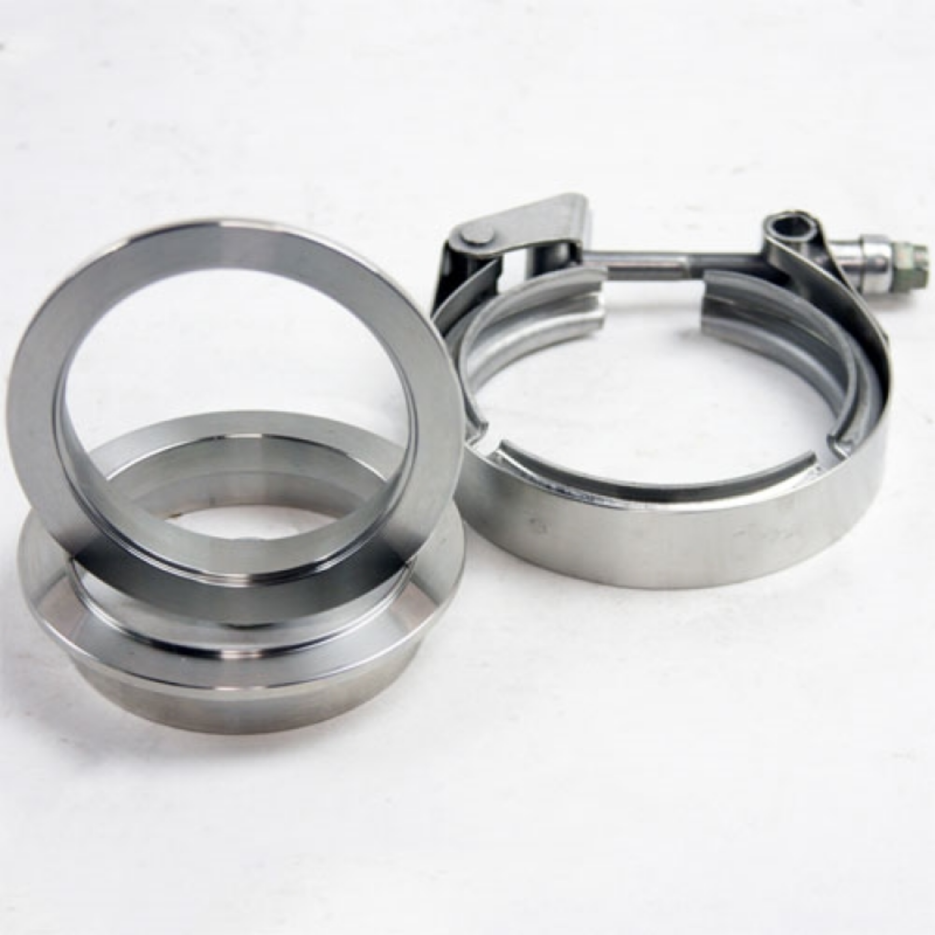 Picture of Granatelli 2.25in Mating Male to Female Flanges w/V-Band Clamp