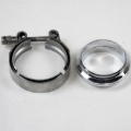 Picture of Granatelli 2.5in Flat Flanges w/V-Band Clamp