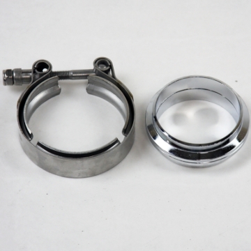 Picture of Granatelli 2.5in Flat Flanges w/V-Band Clamp