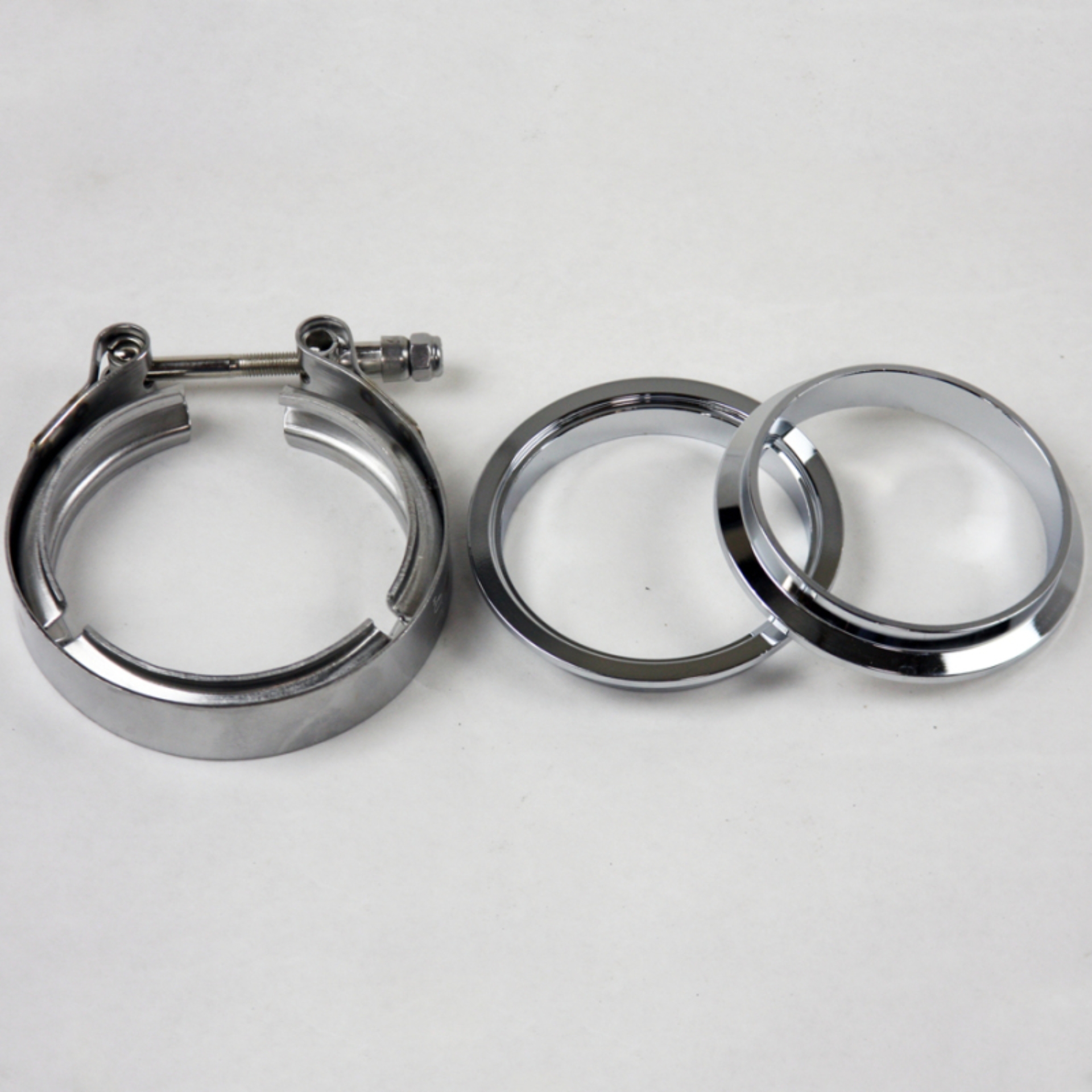 Picture of Granatelli 3.0in Mating Male to Female Flanges w/V-Band Clamp