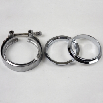 Picture of Granatelli 3.0in Mating Male to Female Flanges w/V-Band Clamp