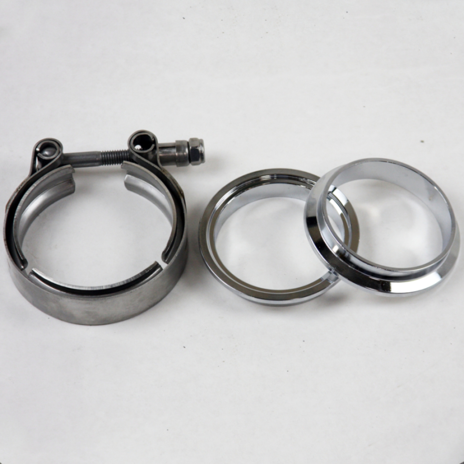Picture of Granatelli 2.5in Mating Male to Female Flanges w/V-Band Clamp