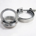 Picture of Granatelli 4.0in Mating Male to Female Flanges w/V-Band Clamp