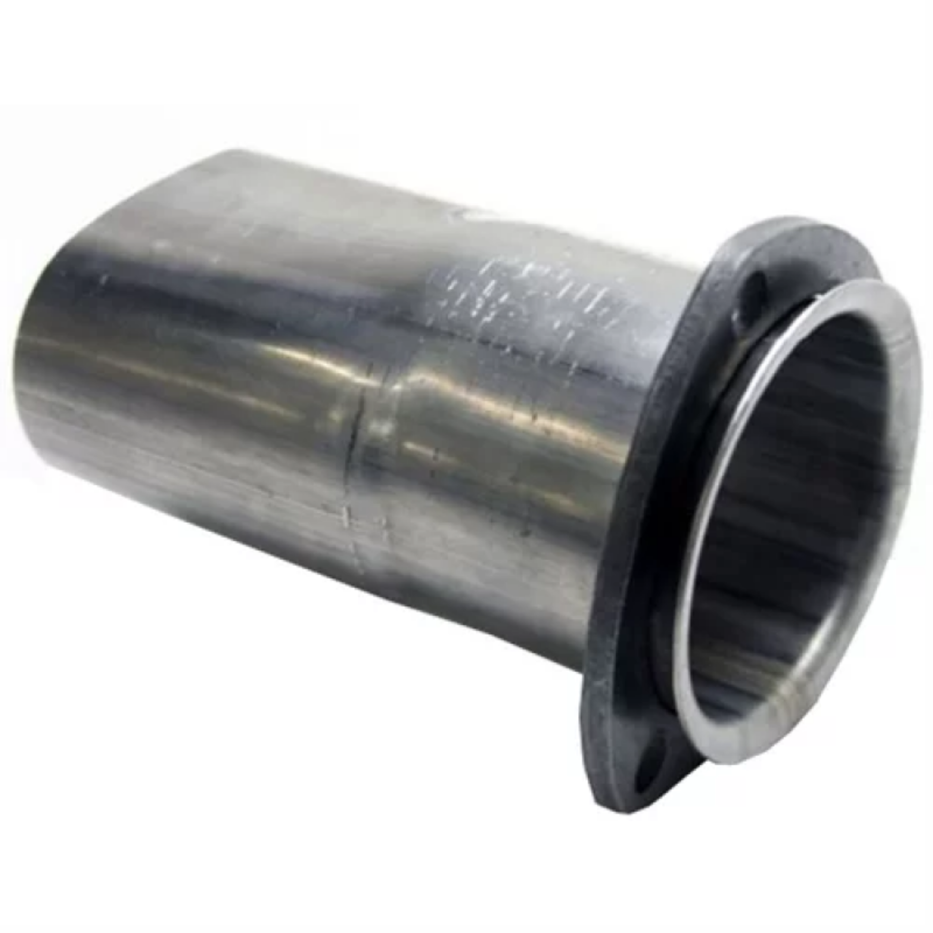 Picture of Granatelli 3.0in Round to 3.0in Oval Exhaust Adapter w/Floating 3 Bolt Header Flange