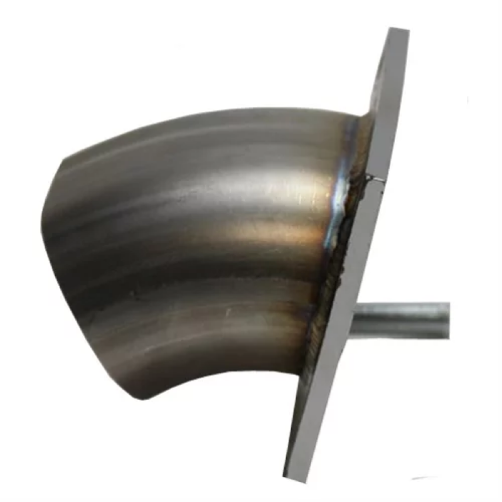 Picture of Granatelli 3.0in 45 Deg Angle True Oval Turn Down