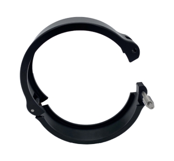 Picture of Granatelli 3.5in Dual Seal Clamshell Clamp - Aluminum Black