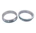 Picture of Granatelli Aluminum Dual Seal Clamp 3.0in Weld-on Ferrule Set