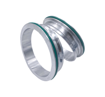 Picture of Granatelli Aluminum Dual Seal Clamp 4.0in Weld-on Ferrule Set