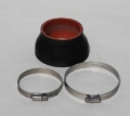 Picture of Granatelli 4in-3in Silicone Reducer Sleeve w/Clamps