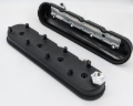 Picture of Granatelli 96-22 GM LS Tall Valve Cover w/Angled Coil Mounts - Black Wrinkle (Pair)