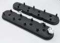 Picture of Granatelli 96-22 GM LS Standard Height Valve Cover w/Angled Coil Mount - Blk Wrinkle (Pair)