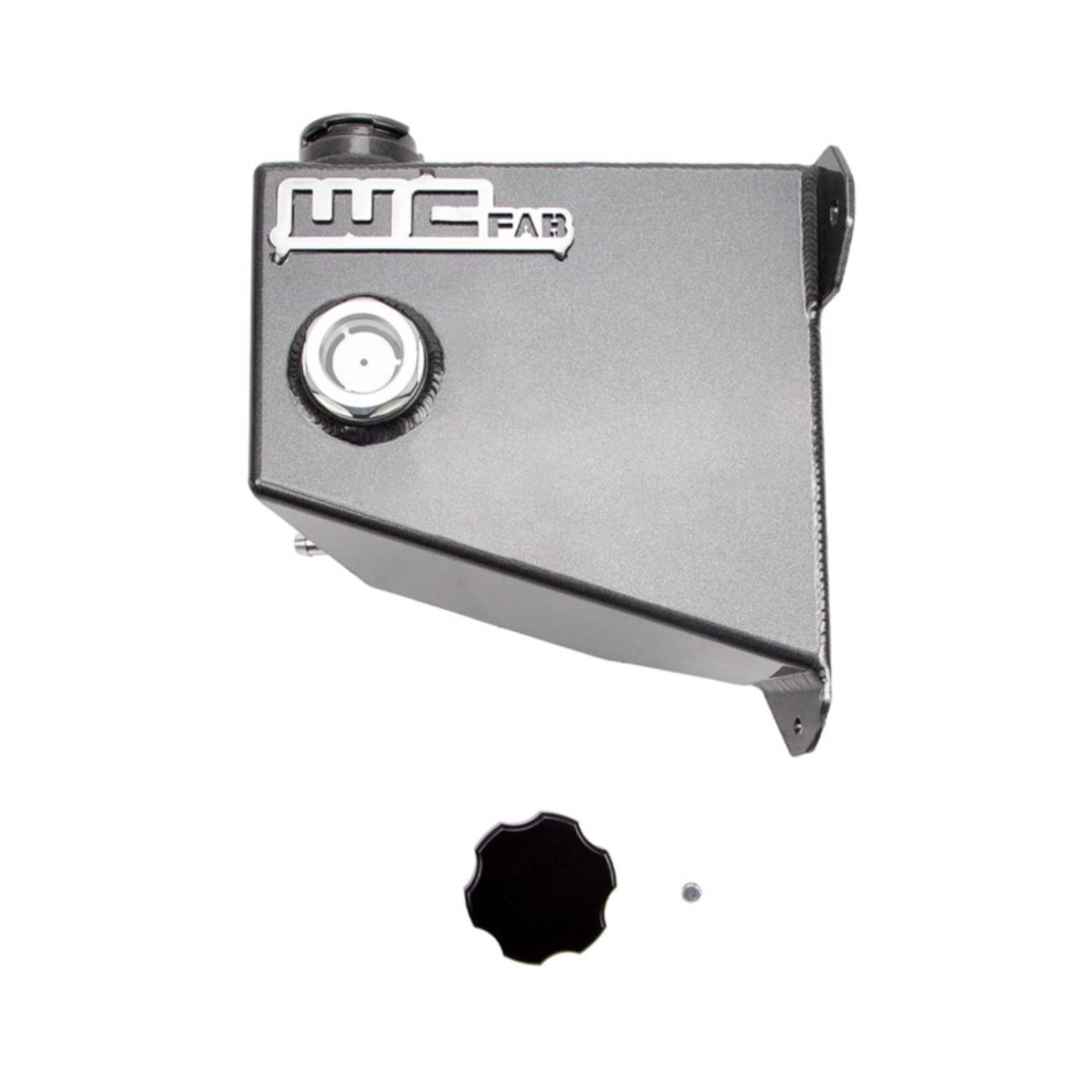 Picture of Wehrli 04.5-07 Dodge 5.9L Cummins OEM Placement Coolant Tank Kit - WCFab Grey