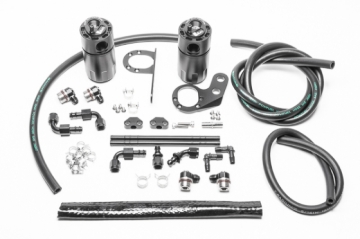Picture of Radium 2017+ Honda Civic Type-R Fluid Lock Dual Catch Can Kit