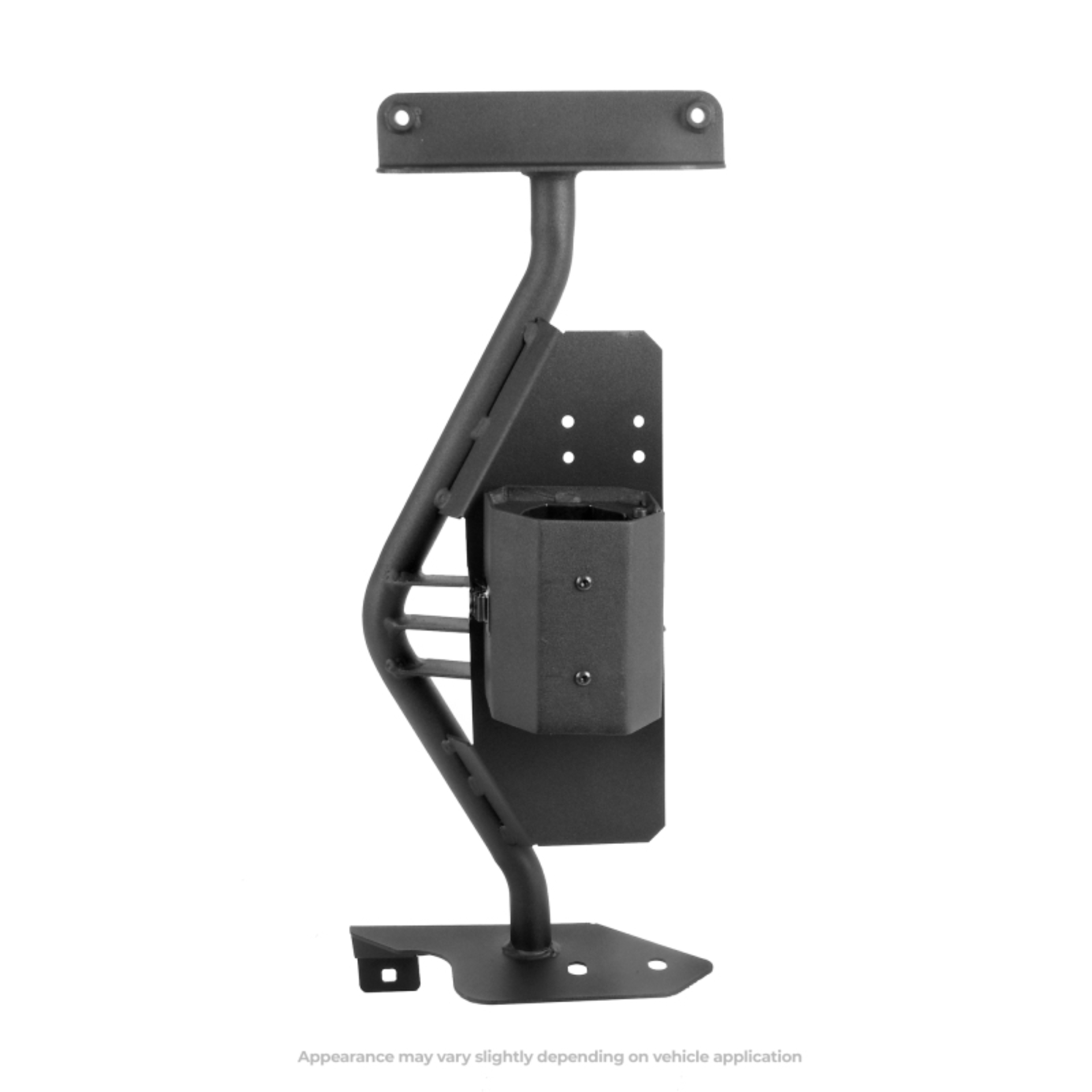 Picture of Go Rhino 07-18 Jeep Wrangler JK/JKU Front Fender Jack Mount for Xventure Gear EG Jack - Tex. Blk