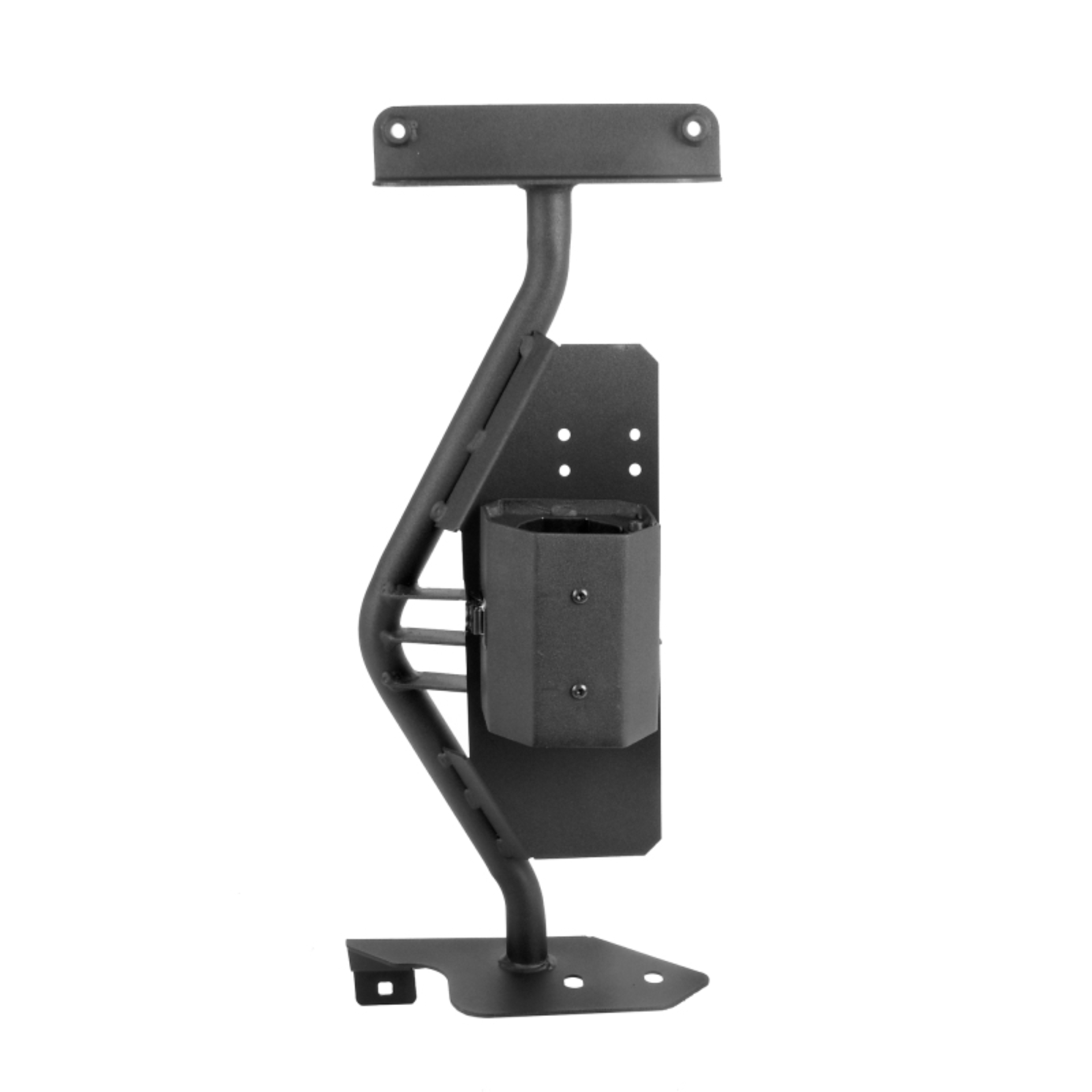 Picture of Go Rhino 18-24 Jeep Wrangler JL/JLU/JT Front Fender Jack Mount for Xventure Gear EG Jack - Tex. Blk