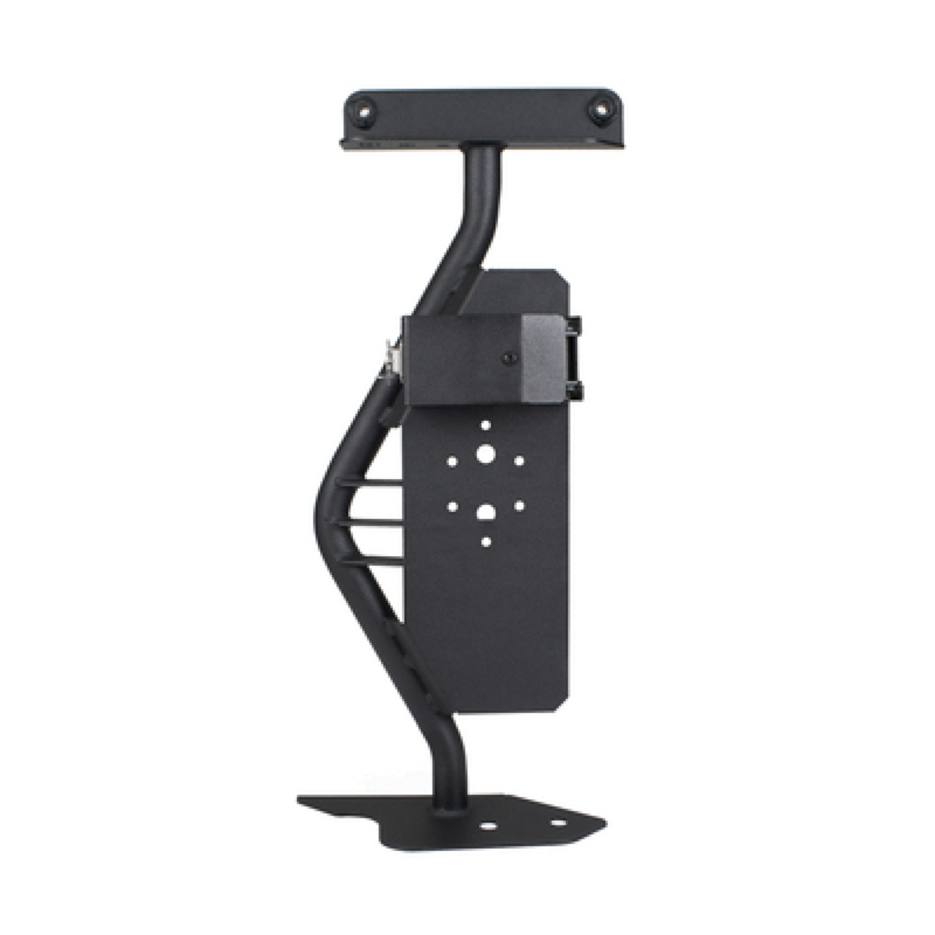 Picture of Go Rhino 18-24 Jeep Wrangler JL/JLU/JT Front Fender Jack Mount for Hi-Lift Jack - Tex. Blk