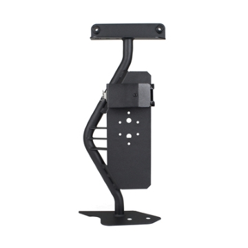 Picture of Go Rhino 18-24 Jeep Wrangler JL/JLU/JT Front Fender Jack Mount for Hi-Lift Jack - Tex. Blk