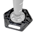 Picture of Go Rhino Xventure Gear El Gato Base Plate - Blk